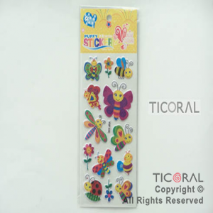 STICKER MARIPOSAS GIBRE (23X9CM) HS5652-3 x 12